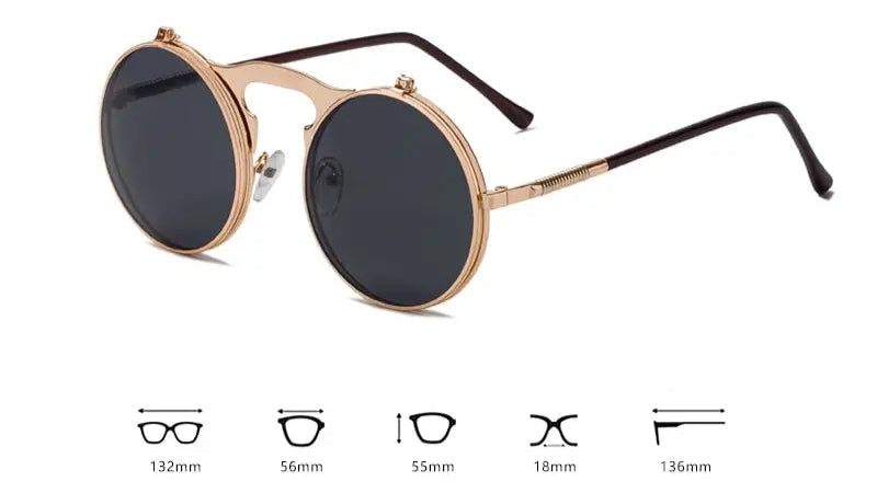 lunette de soleil ronde