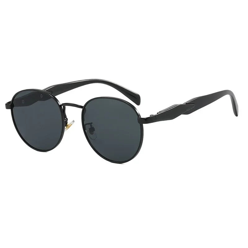 Monica round sunglasses