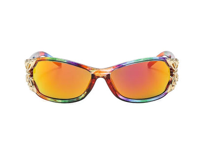 Lunette de soleil multicolore