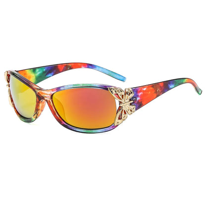 Lunette de soleil multicolore